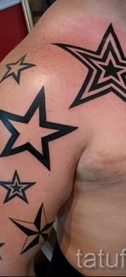 Fotó a csillag tetoválásról a kulcscsonton - példa 17122015 50. sz