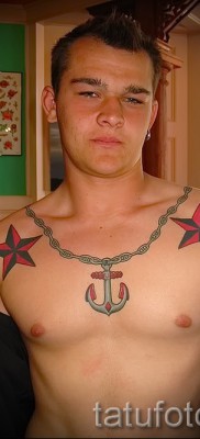 Fotó a csillag tetoválásról a kulcscsonton - példa 17122015 48. sz