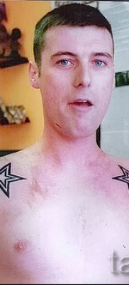 Fotó a csillag tetoválásról a kulcscsonton - példa 17122015 45. sz