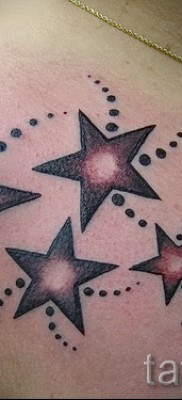 Fotó a csillag tetoválásról a kulcscsonton - példa 17122015 -ből, 41. szám