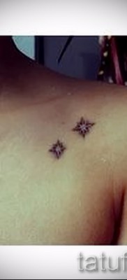 Fotó a csillag tetoválásról a kulcscsonton - példa 17122015 37. szám