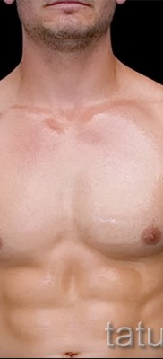 Fotó a csillag tetoválásról a kulcscsonton - példa 17122015 21. szám