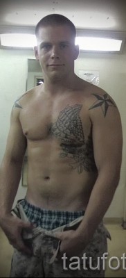 Fotó a csillag tetoválásról a kulcscsonton - példa 17122015, 18. szám