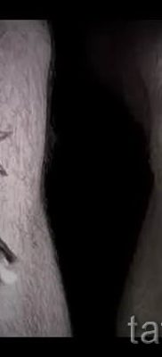 снимка на звездна татуировка на колене за статия за значението - tatufoto.ru - 4