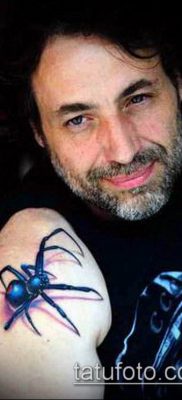 fotó tetováló fekete özvegyről (Tattoo) (érték) - példa rajz - 002