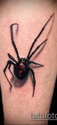 fotó tetováló fekete özvegyről (Tattoo) (érték) - példa rajz - 006