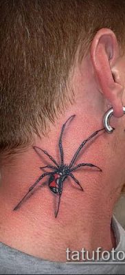 fotó tetoválás fekete özvegy (tetoválás) (érték) - példa rajz - 018