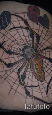 fotó tetoválás fekete özvegy (tetoválás) (érték) - példa rajz - 024