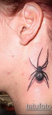 fotó tetoválás fekete özvegy (tetoválás) (érték) - példa rajz - 050