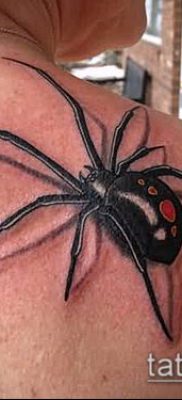 fotó tetoválás fekete özvegy (tetoválás) (érték) - példa rajz - 057