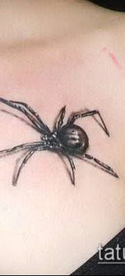 fotó tetoválás fekete özvegy (tetoválás) (érték) - példa rajz - 058