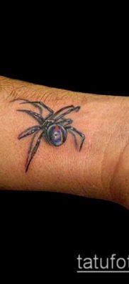 fotó tetováló fekete özvegyről (Tattoo) (érték) - példa rajz - 063