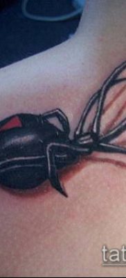 fotó tetoválás fekete özvegy (tetoválás) (érték) - példa rajz - 064