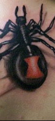 fotó tetoválás fekete özvegy (tetoválás) (érték) - példa rajz - 072