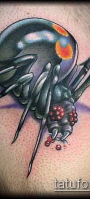 fotó tetoválás fekete özvegy (tetoválás) (érték) - példa rajz - 079