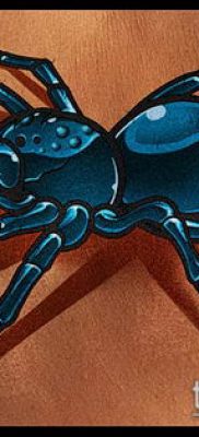 fotó tetoválás fekete özvegy (tetoválás) (érték) - példa rajz - 080