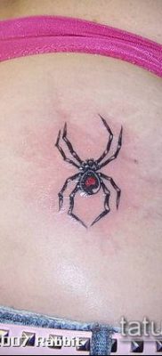 fotó tetoválás fekete özvegy (tetoválás) (érték) - példa rajz - 082