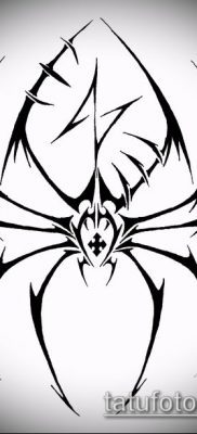 fotó tetoválás fekete özvegy (tetoválás) (érték) - példa rajz - 089