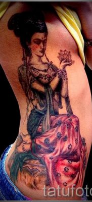 Снимка на татуировка гейша за статия за значението на татуировка с гейша - tatufoto.ru - 49