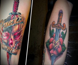 A tőr tetoválás jelentése 3