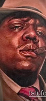 fénykép tetováló arcról (portré tetoválás) (érték) - példa rajz - 076