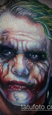 fotó egy tetováló arcról (portré tetoválás) (érték) - példa rajz - 046