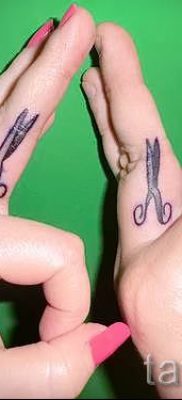 olló tetoválás fotó példa a tetoválás tervezéséről szóló cikkre - tatufoto.ru - 46