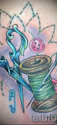 tetováló olló fotó példa a tetoválás tervezéséről szóló cikkre - tatufoto.ru - 39