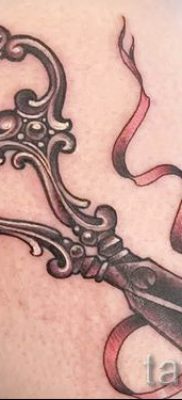 tetováló olló fotó példa a tetoválás tervezéséről szóló cikkre - tatufoto.ru - 29