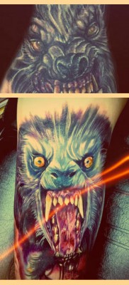 Mit jelent a tetovált farkasember - példák a fotón