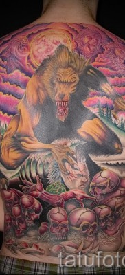 Vérfarkas tetoválás - példa a 21. képen