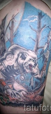 Vérfarkas tetoválás - példa a 18. képen