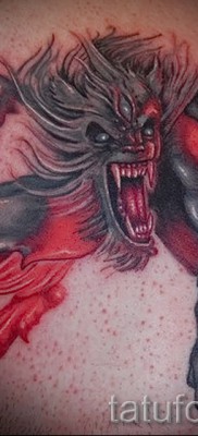 Vérfarkas tetoválás - példa a 12. képen