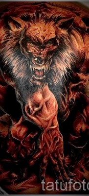 Vérfarkas tetoválás - példa a 2. képen