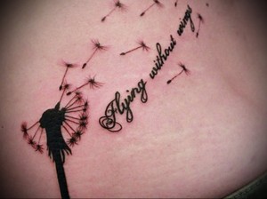 Pitypang tetoválás jelentése 3