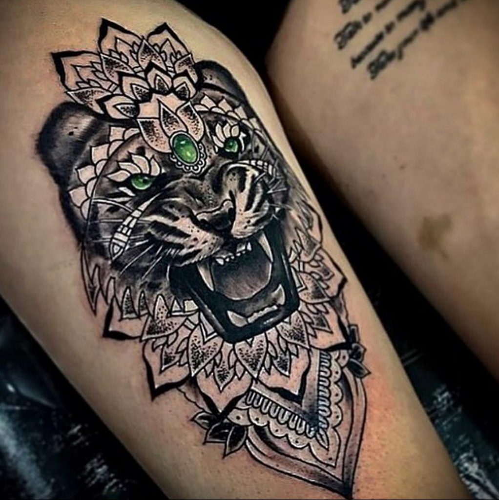 صورة وشم حيوان مثير للاهتمام 03/12/2020 №037-وشم حيواني-