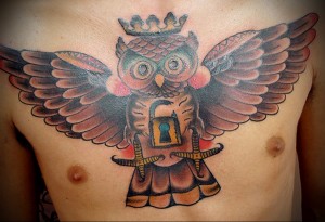 A bagoly tetoválás jelentése 3