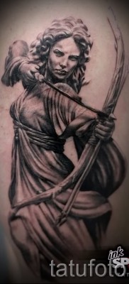 Tatuaż Strzelec na ramieniu - przykładowe zdjęcie z 10012016 3