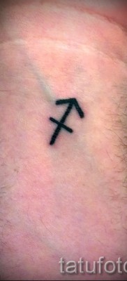 Tatuaż Strzelec na nadgarstku - przykładowe zdjęcie z 10012016 2