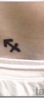 Tatuaż Strzelec na udzie - przykładowe zdjęcie z 10012016 1