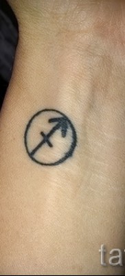 Tatuaż Strzelec dla dziewczynek - przykładowe zdjęcie z 10012016 2