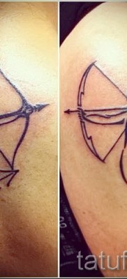 Tatuaż konstelacja Strzelca - przykładowe zdjęcie z 10012016 3