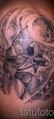 Tatuaż zodiaku Strzelec - przykładowe zdjęcie z 10012016 7