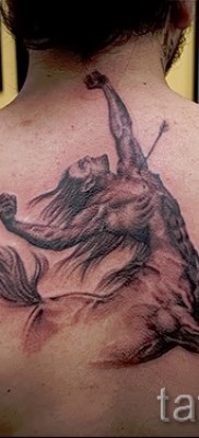 Tatuaż zodiaku Strzelec - przykładowe zdjęcie z 10012016 2