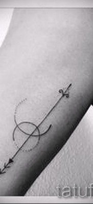 znak tatuażu Strzelec - przykładowe zdjęcie z 10012016 10