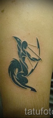 znak tatuażu Strzelec - przykładowe zdjęcie z 10012016 6