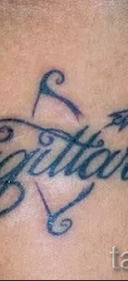 znak tatuażu Strzelec - przykładowe zdjęcie z 10012016 4