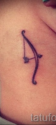 znak tatuażu Strzelec - przykładowe zdjęcie z 10012016 3