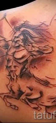 Tatuaż znak zodiaku Strzelec - przykładowe zdjęcie z 10012016 4