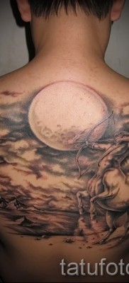 Tatuaż znak zodiaku Strzelec - przykładowe zdjęcie z 10012016 1